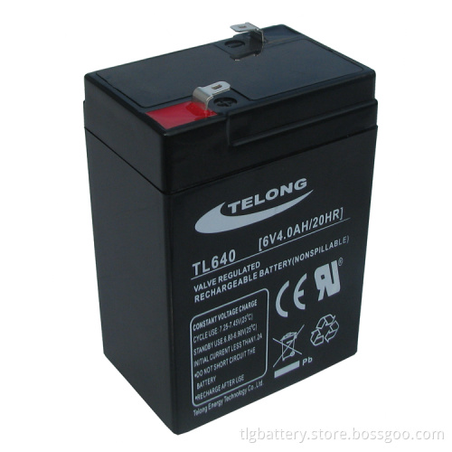 6V 4ah Sealed AGM Lead Acid Battery for UPS